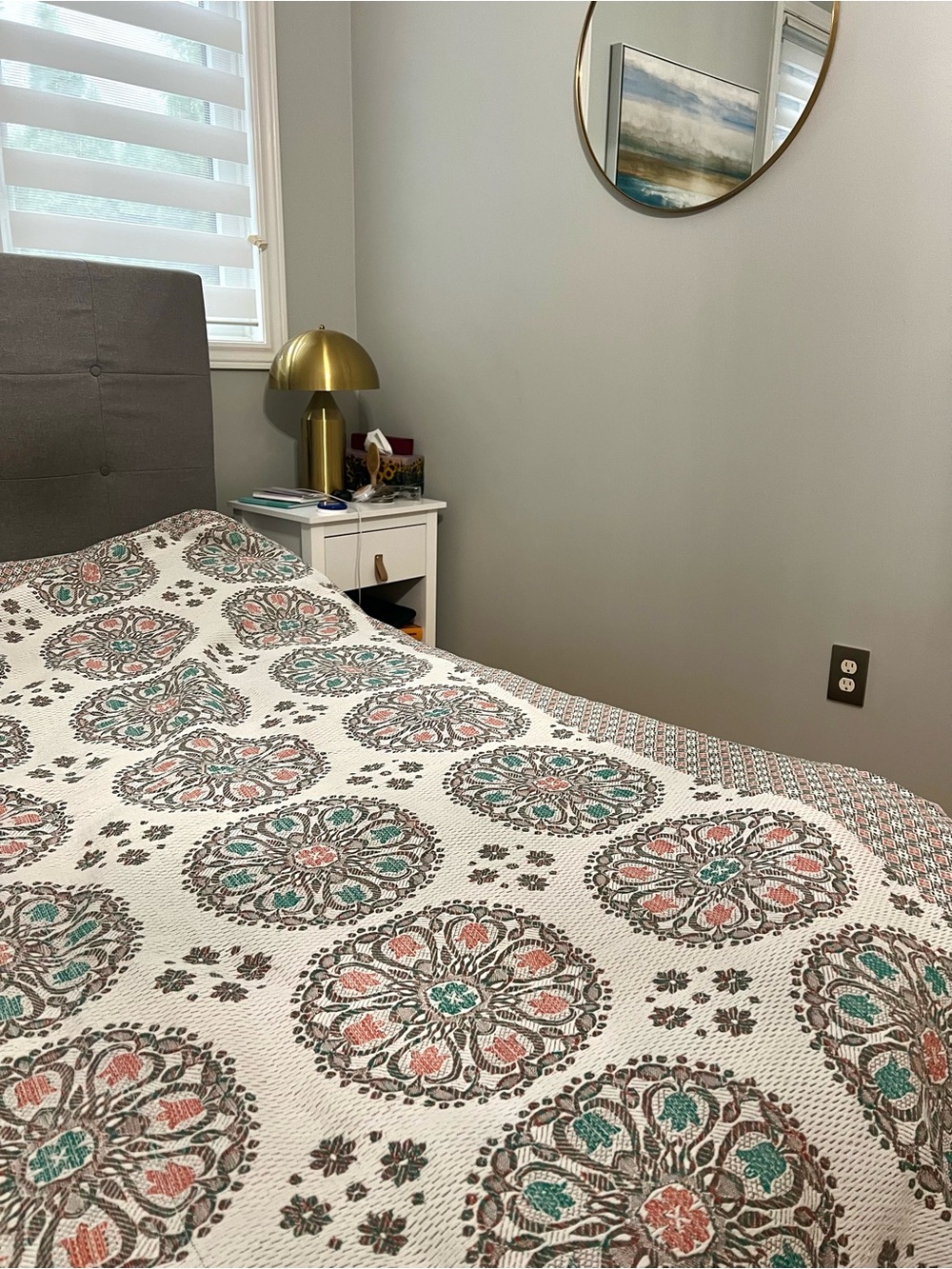 Beautiful weave blanket cover
